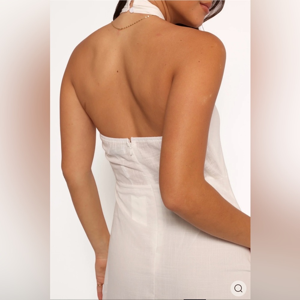 Petal & Pup White Backless Dress - Picture 2 of 7